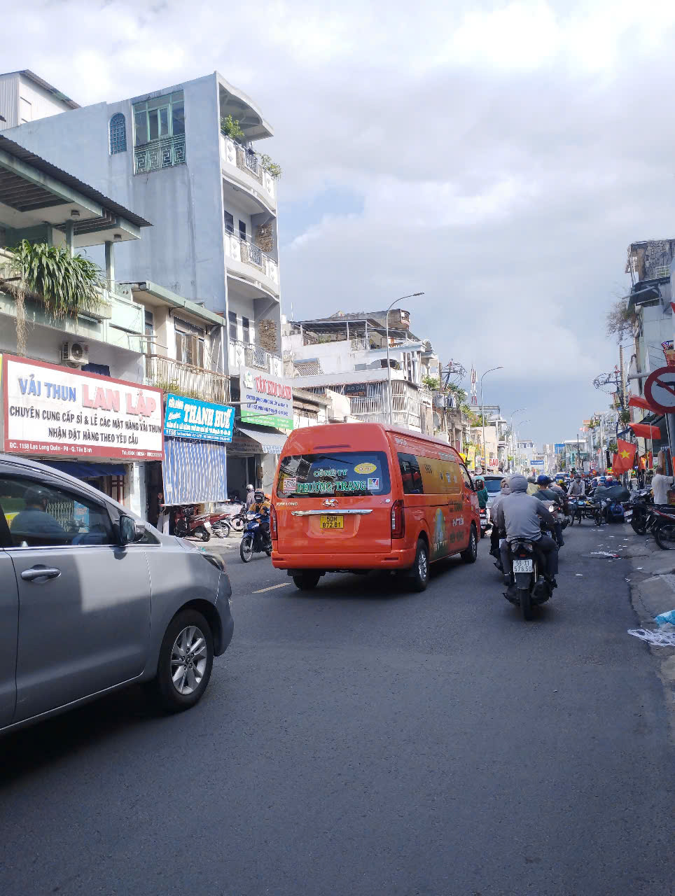 Bán Nhà  Lạc Long Quân - 5x19m2 - HXH VF3 - 2 tầng mới - Ảnh chính